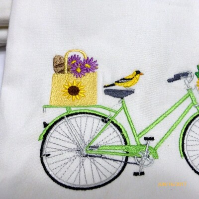 Pillows with bikes, seasonal bike pillow covers - image3